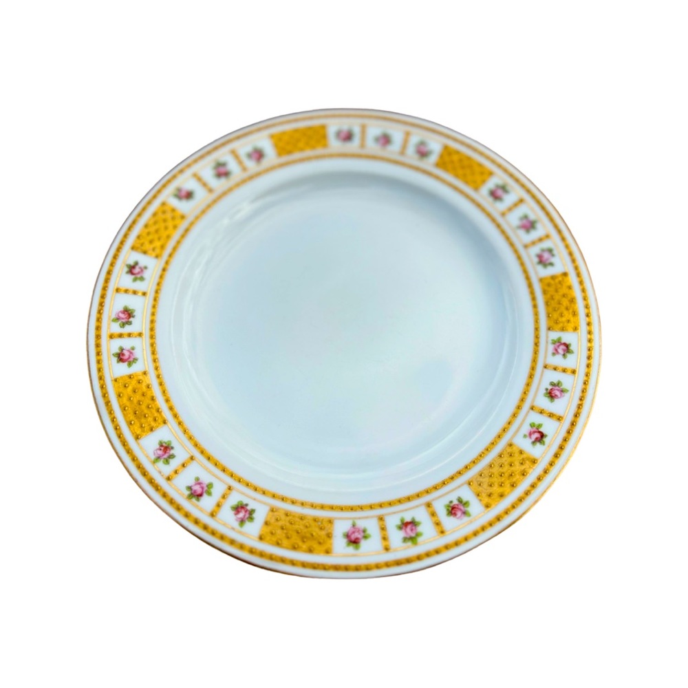 9” Ovington Bros Gilt Porcelain Plate(s)